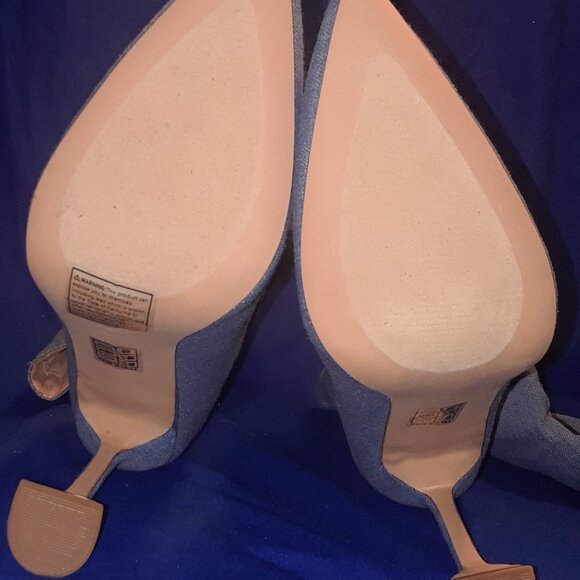 Cool Girl Club Knee High Boots - Denim  ( BRAND NEW !!! ) - Picture 7 of 8